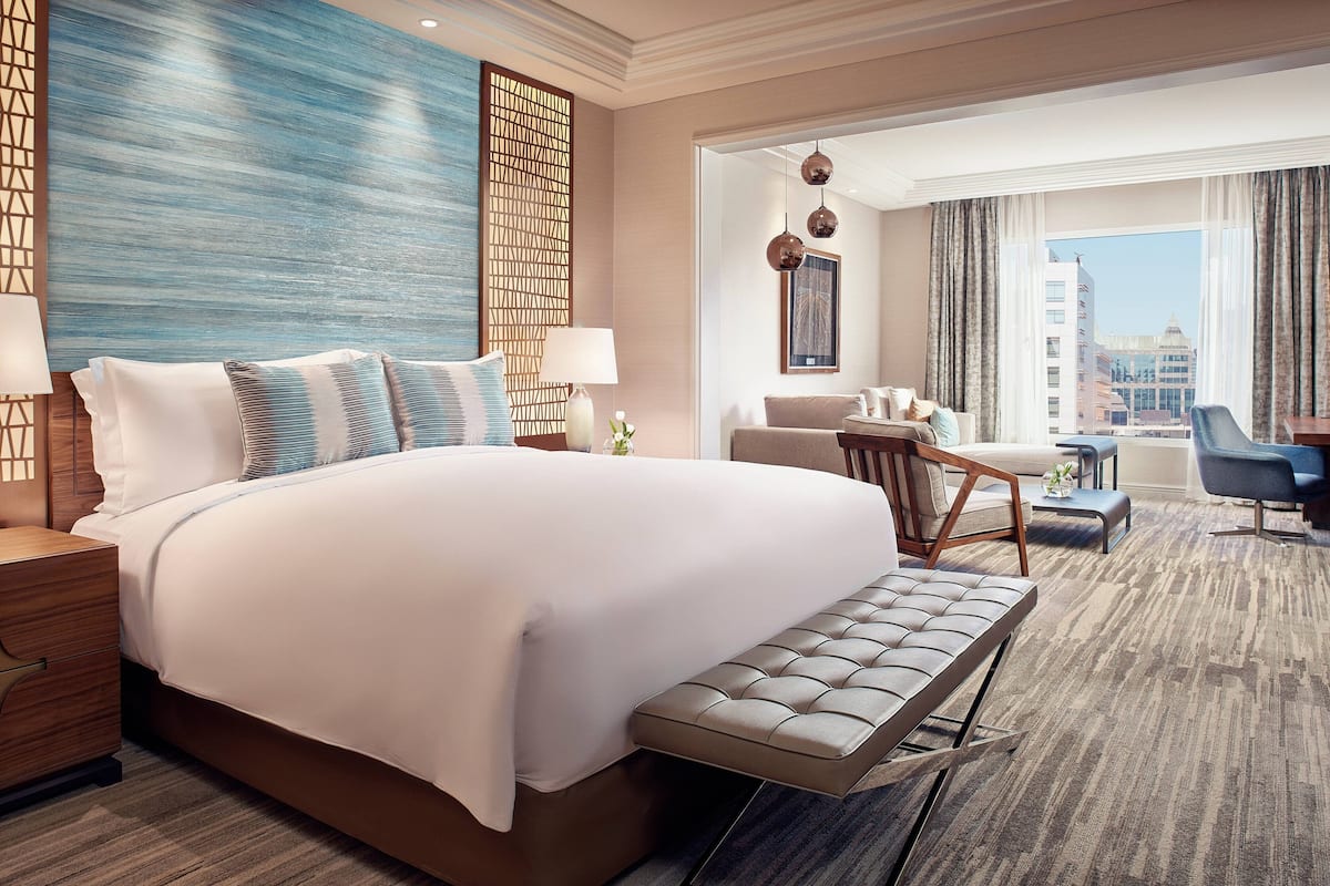 Draps en coton égyptien, literie de qualité supérieure, minibar