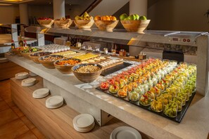 Daily buffet breakfast (EUR 22 per person)