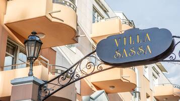 Fassade der Unterkunft