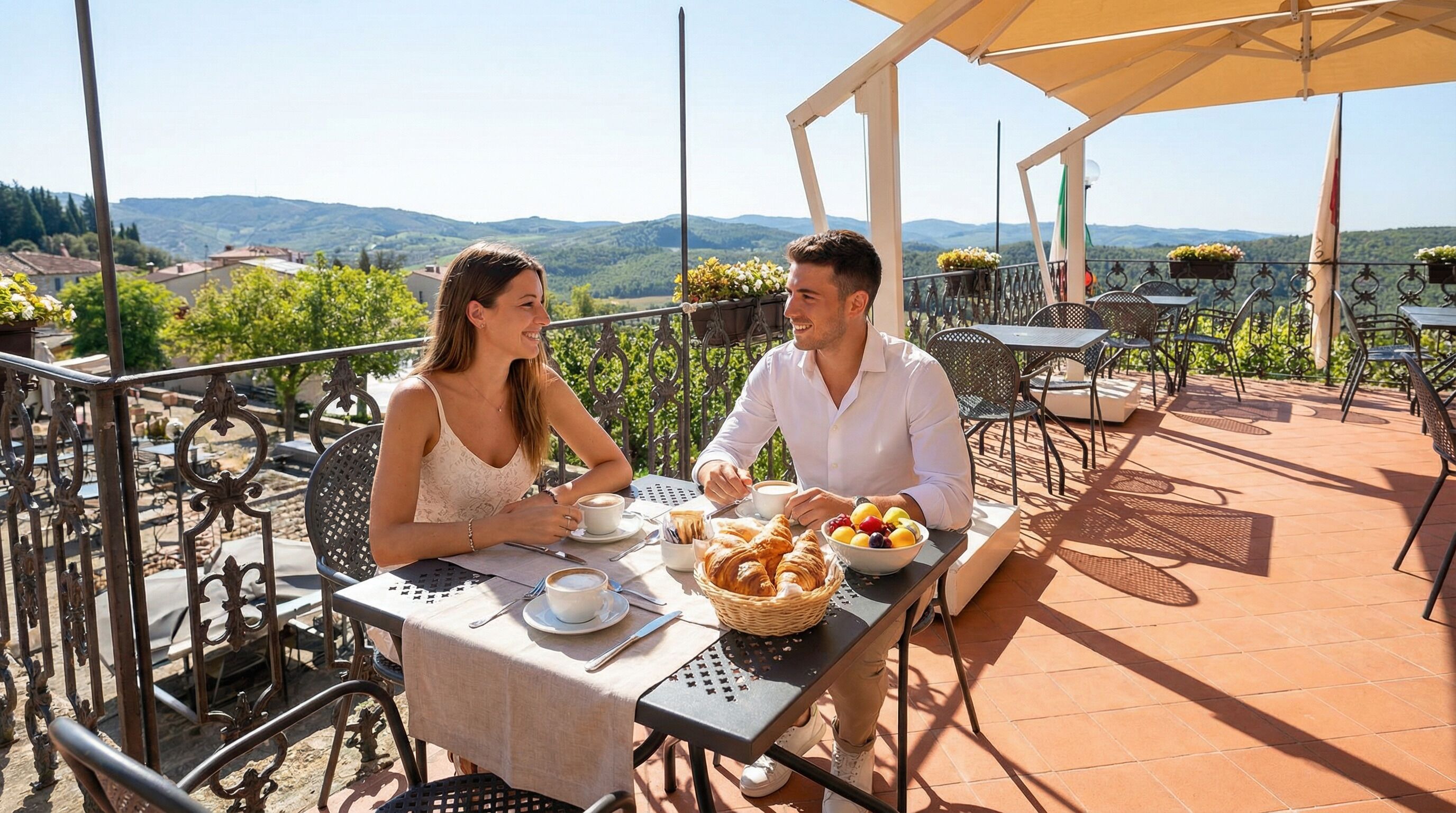 Daily buffet breakfast (EUR 13 per person)