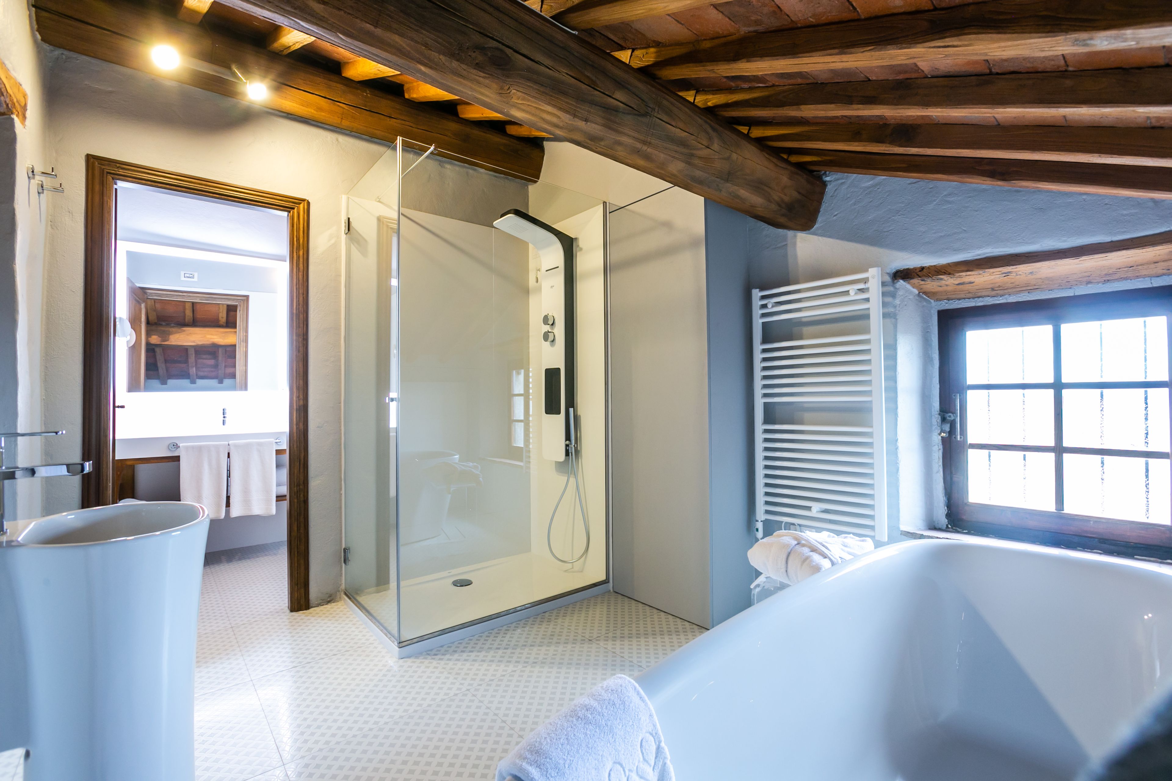 free toiletries, hair dryer, bidet