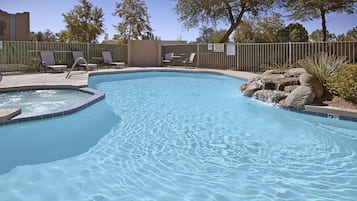 Seasonal outdoor pool