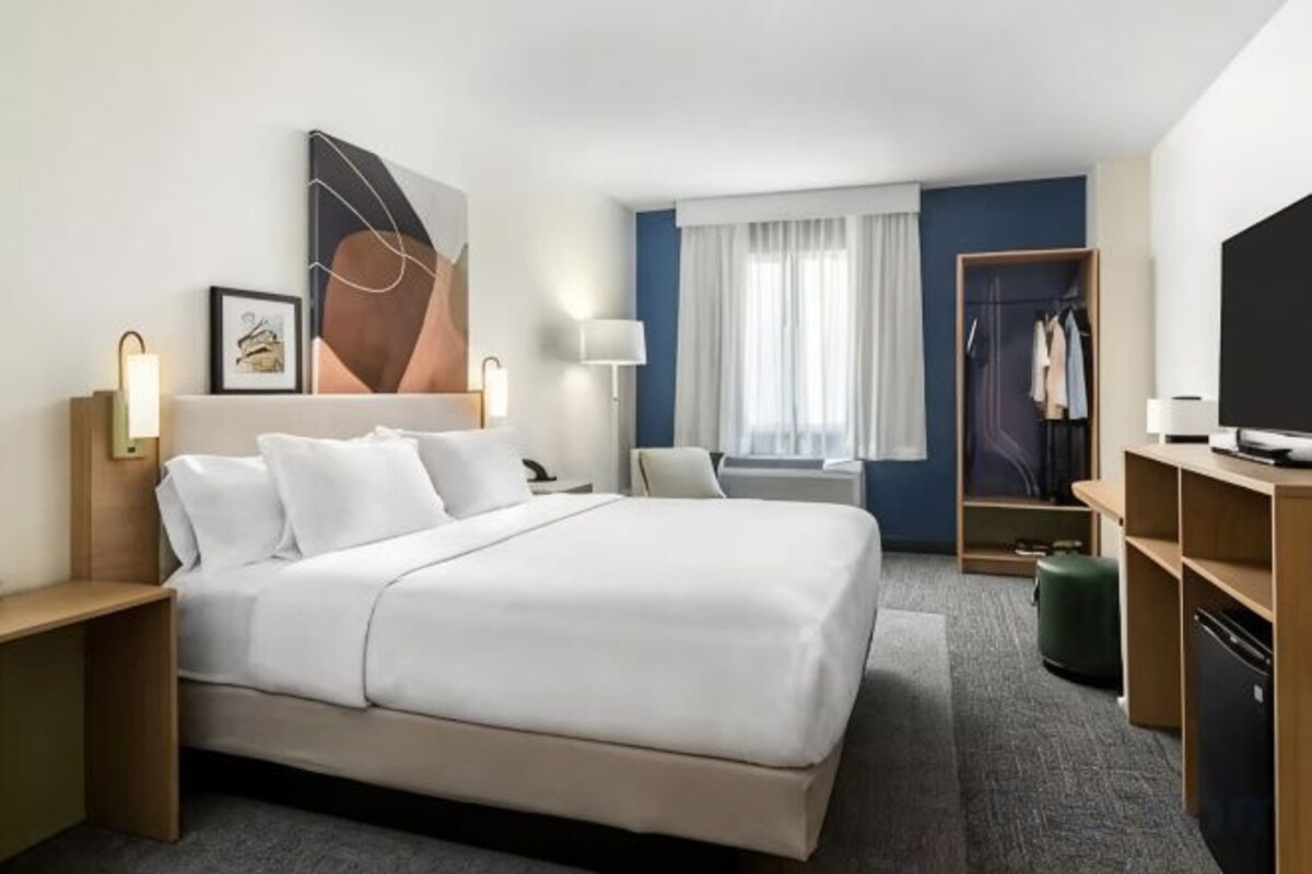 King Room With Sofa Bed And Roll-in Shower-Mobility/Hearing Accessible