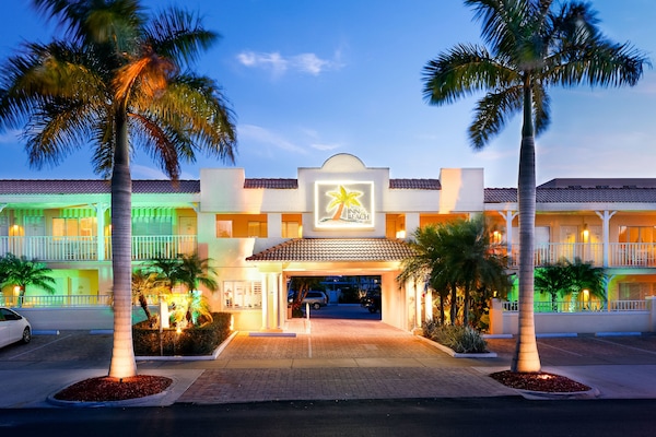 Front of property – evening/night