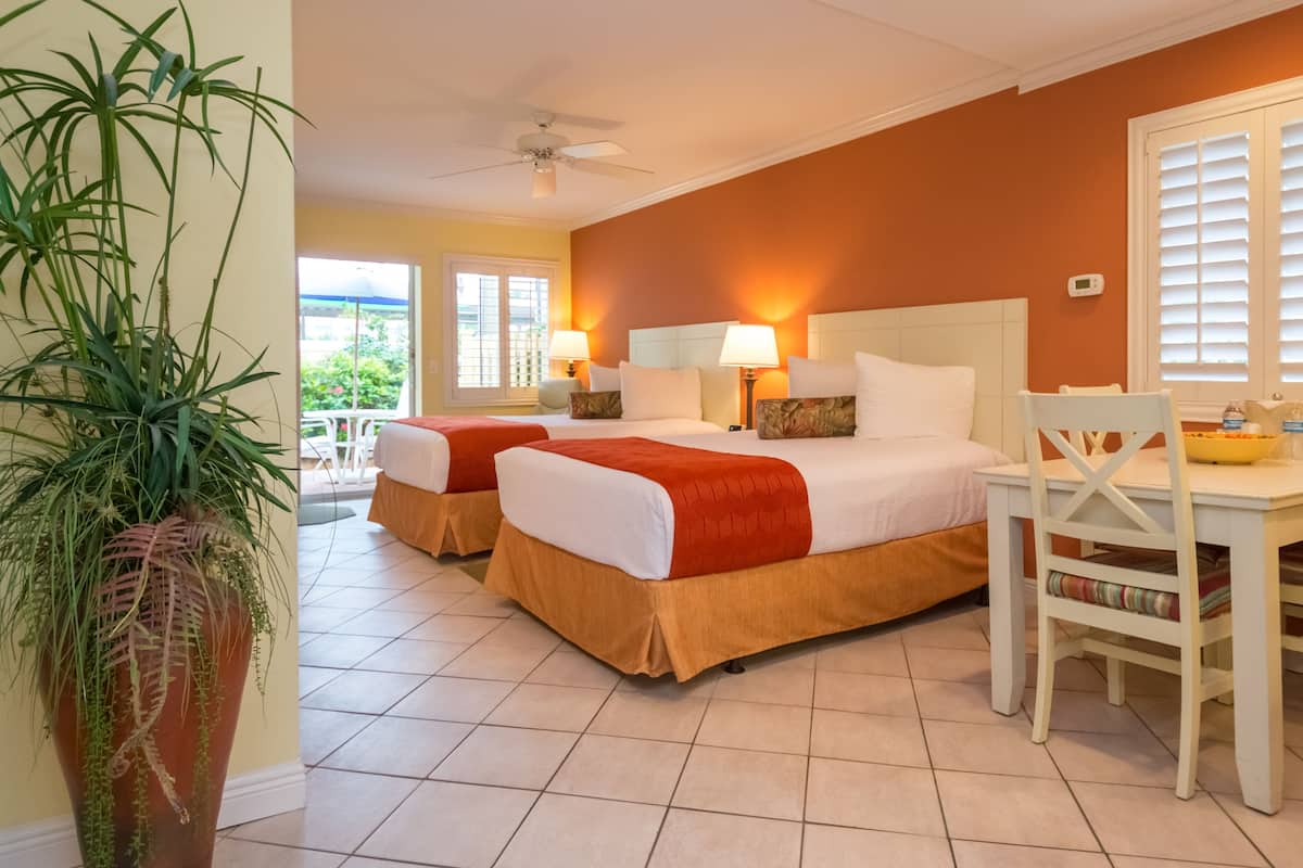 Deluxe Double Studio | In-room safe, desk, iron/ironing board, free cribs/infant beds