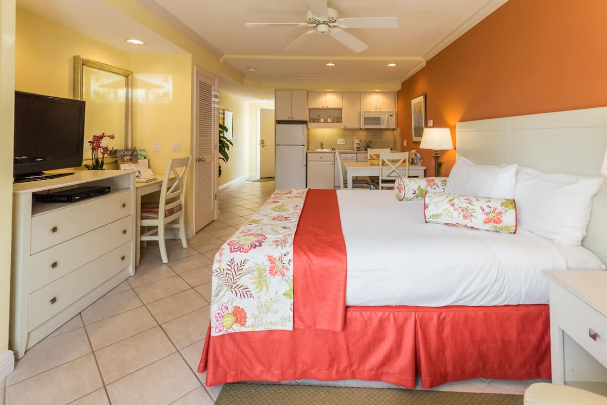 King Studio | In-room safe, desk, iron/ironing board, free cribs/infant beds