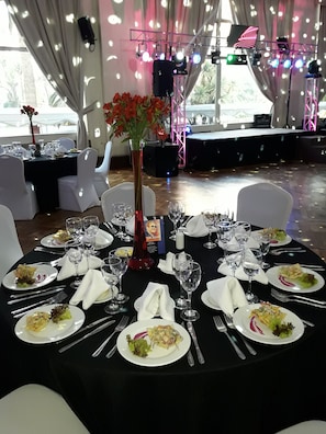 Indoor wedding