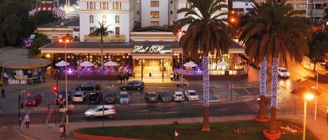 Front of property – evening/night