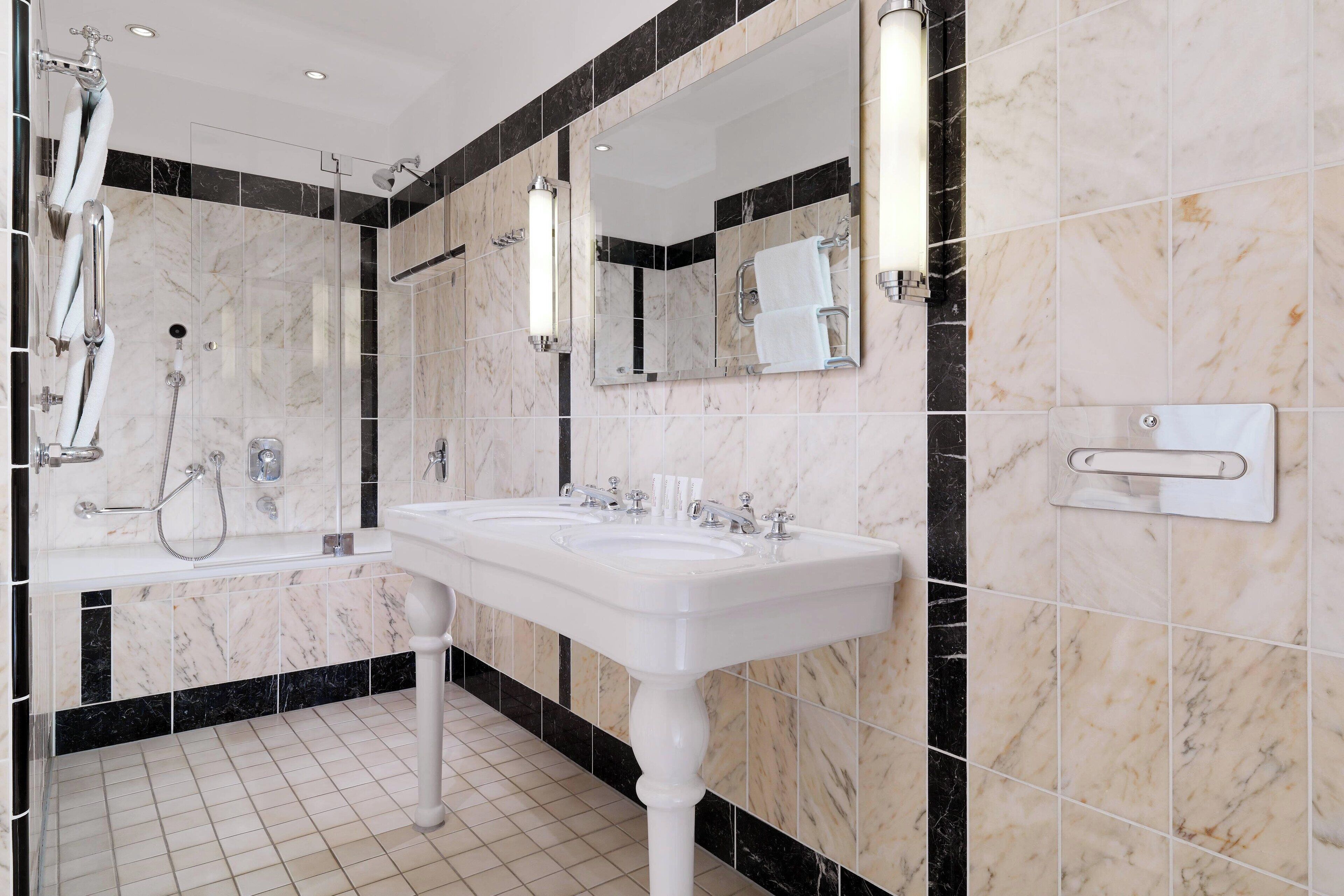 free toiletries, hair dryer, bathrobes, slippers