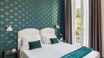 Comfort Double Room | Premium bedding, minibar, in-room safe, desk