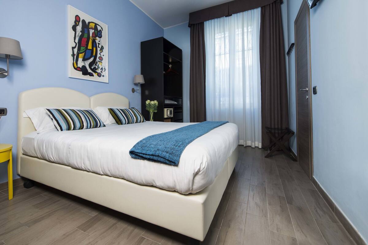 Biancheria da letto di alta qualità, minibar, una cassaforte in camera