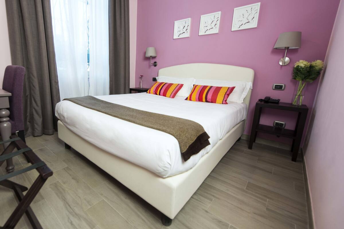 Biancheria da letto di alta qualità, minibar, una cassaforte in camera