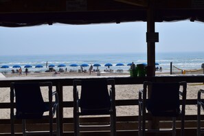 Plage, beach-volley