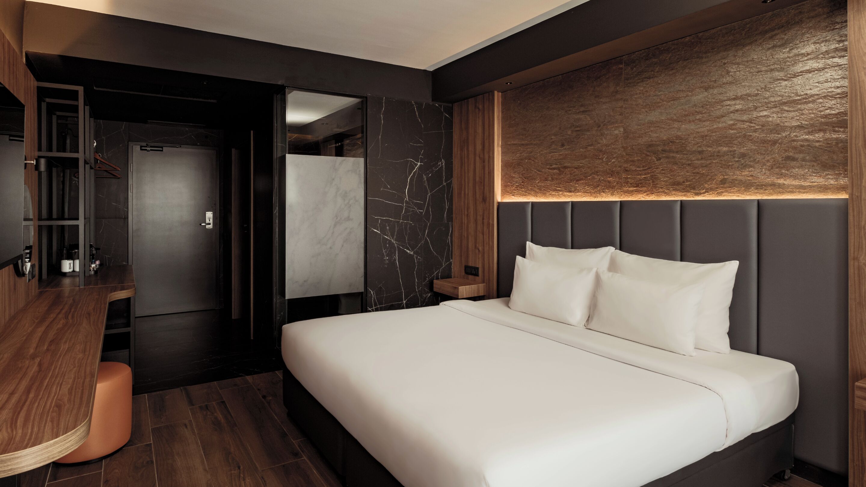 Minibar, in-room safe, blackout drapes, iron/ironing board (on request)