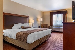 Desk, blackout curtains, iron/ironing board, cots/infant beds