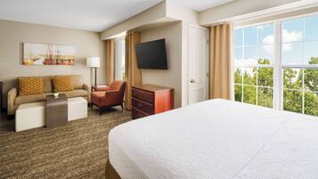 37-inch LCD TV with cable channels, TV