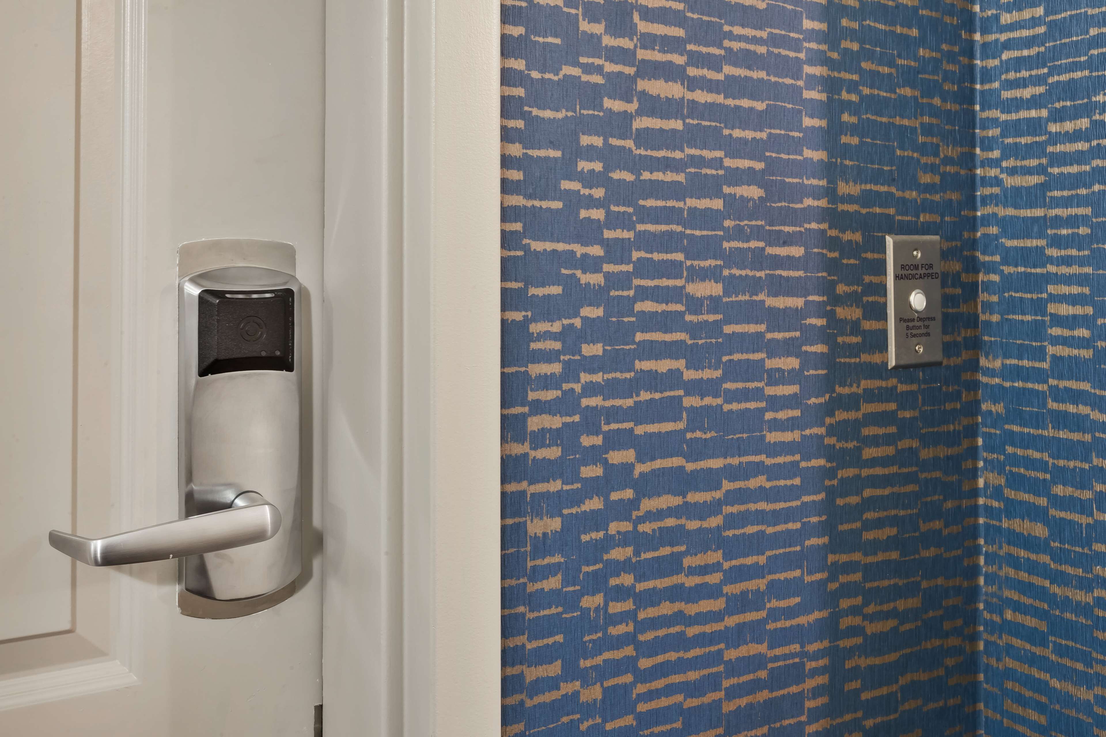 hypo-allergenic bedding, down duvets, desk, laptop workspace