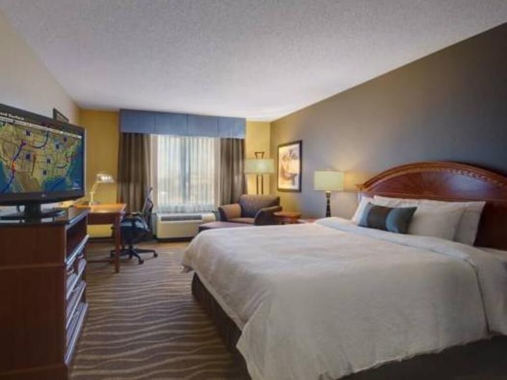 Hypo-allergenic bedding, down comforters, desk, laptop workspace