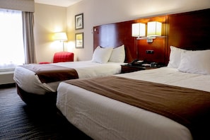 Basic Double Room, 2 Double Beds, Non Smoking