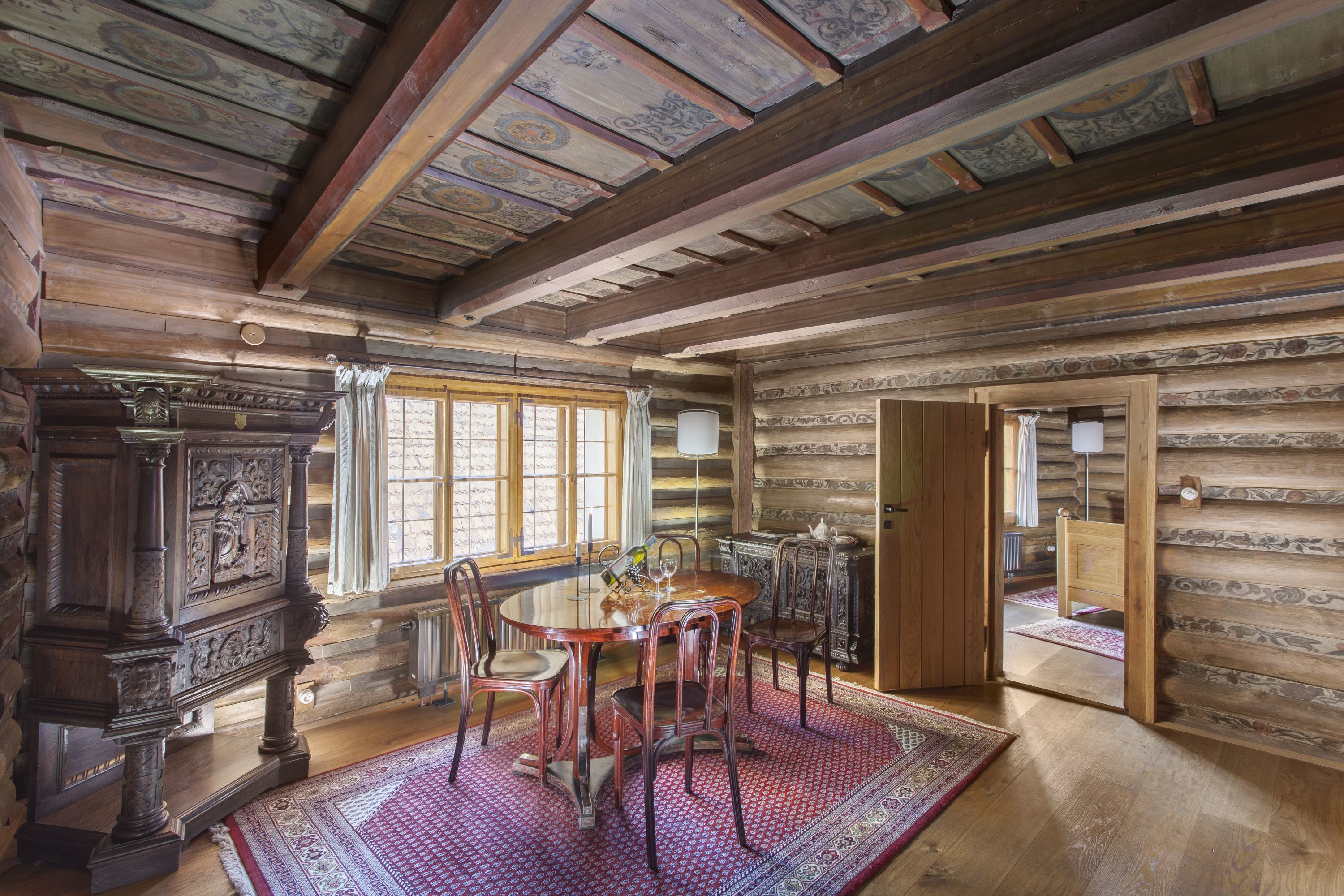 one bedroom suite | living room | 50-inch flat-screen tv with satellite channels, tv