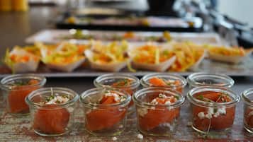 Gratis morgenmadsbuffet hver dag