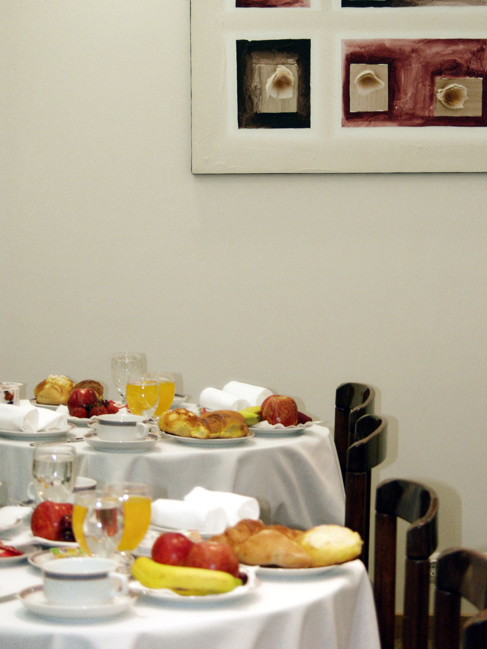 daily buffet breakfast (eur 6.90 per person)