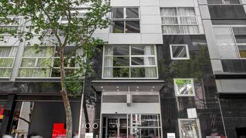 Facciata della struttura