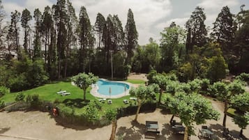 Alberca al aire libre por temporada 