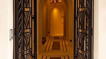 Entrée de l’hébergement