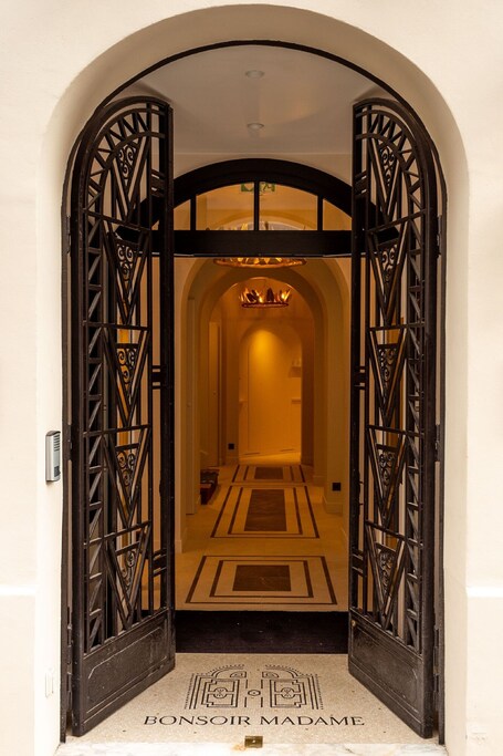 Entrada de la propiedad