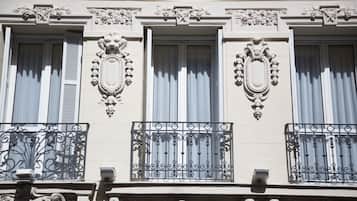 Fassade der Unterkunft