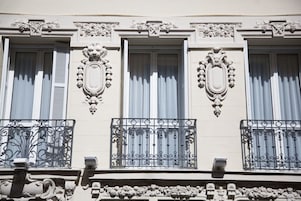 Fassade der Unterkunft