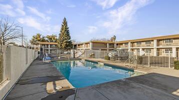 Udendørs pool, liggestole