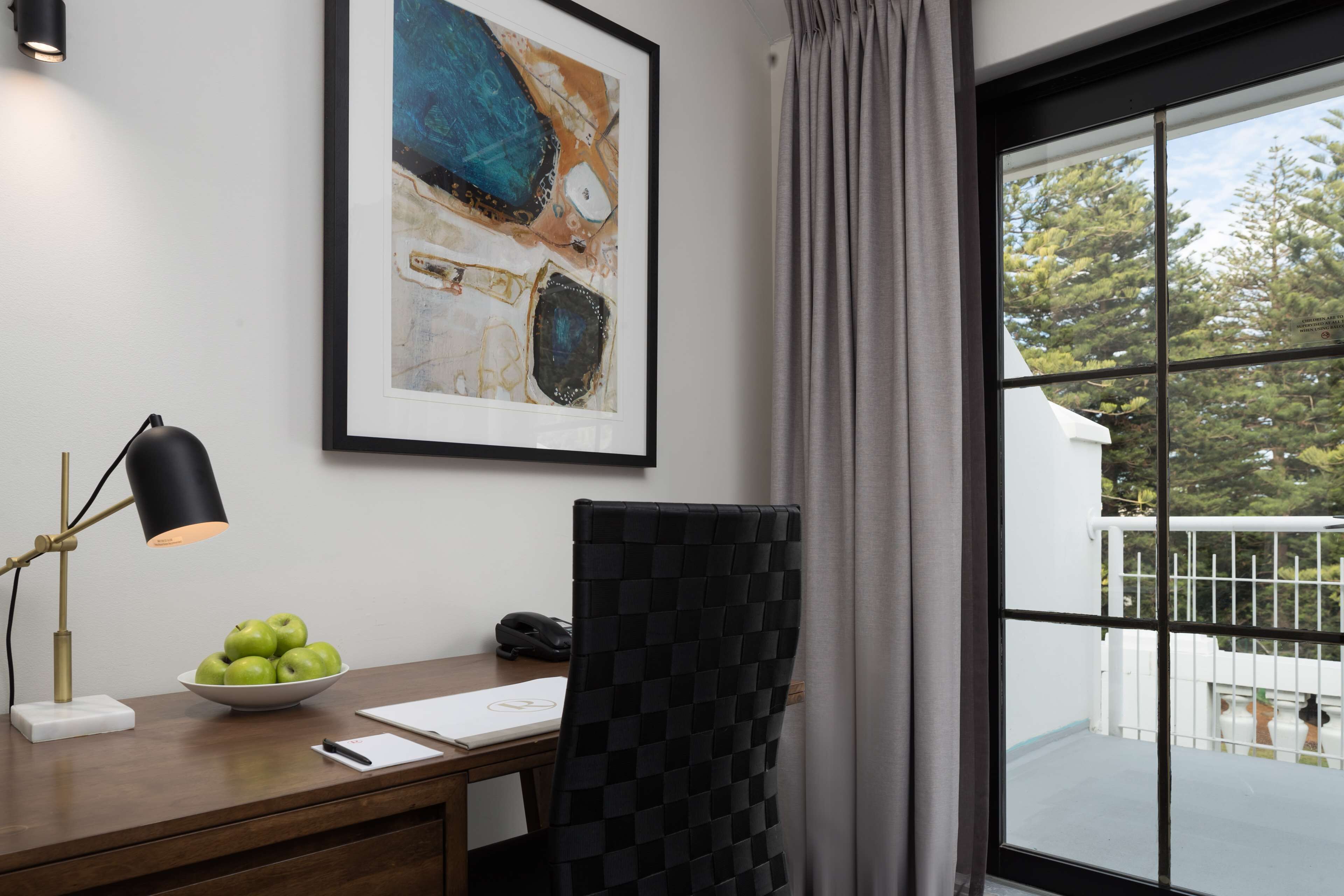 room, park view | view from room