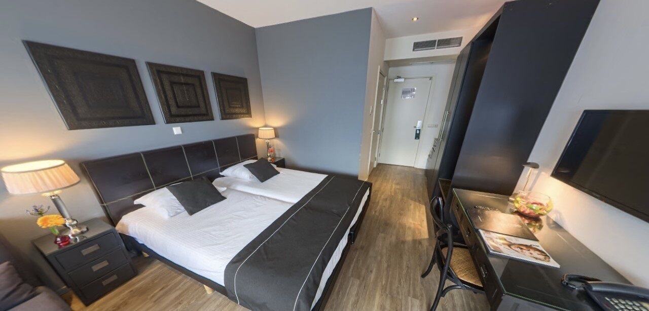 スタンダード ツインルーム | セーフティボックス (室内)、客室ごとに異なるインテリア、デスク、ノートパソコン用作業スペース