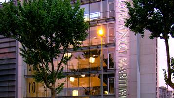 Voorkant van accommodatie