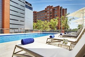 Seasonal outdoor pool