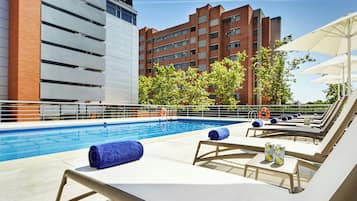 Seasonal outdoor pool