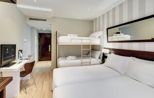 Room (Familiar) | Memory-foam beds, minibar, in-room safe, desk