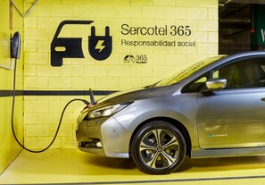Electric vehicle-charging station - Sercotel Madrid Aeropuerto (Madrid)