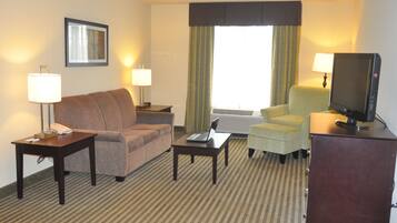 Premium bedding, in-room safe, desk, laptop workspace