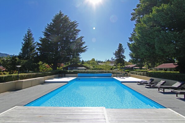 Seasonal outdoor pool