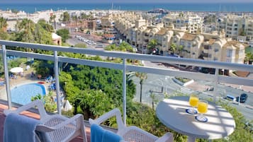 Uitzicht vanuit accommodatie