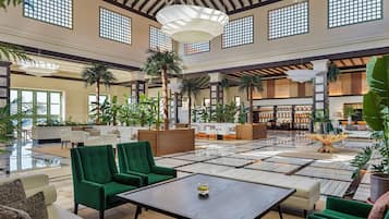 Zona de estar del vestíbulo