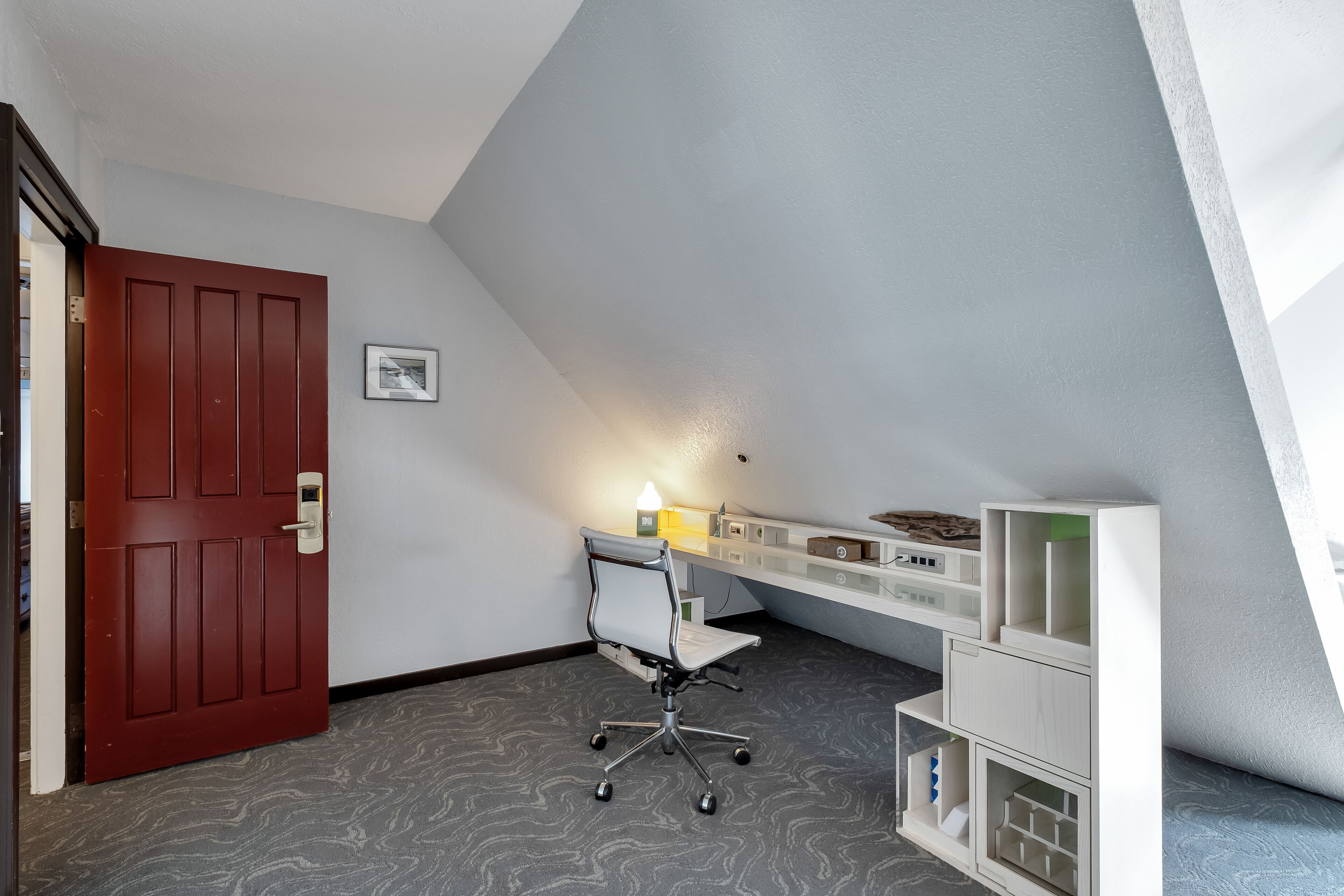 premium loft | living area | 50-inch flat-screen tv with digital channels, tv