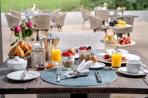 Frokostbuffé er inkludert hver dag
