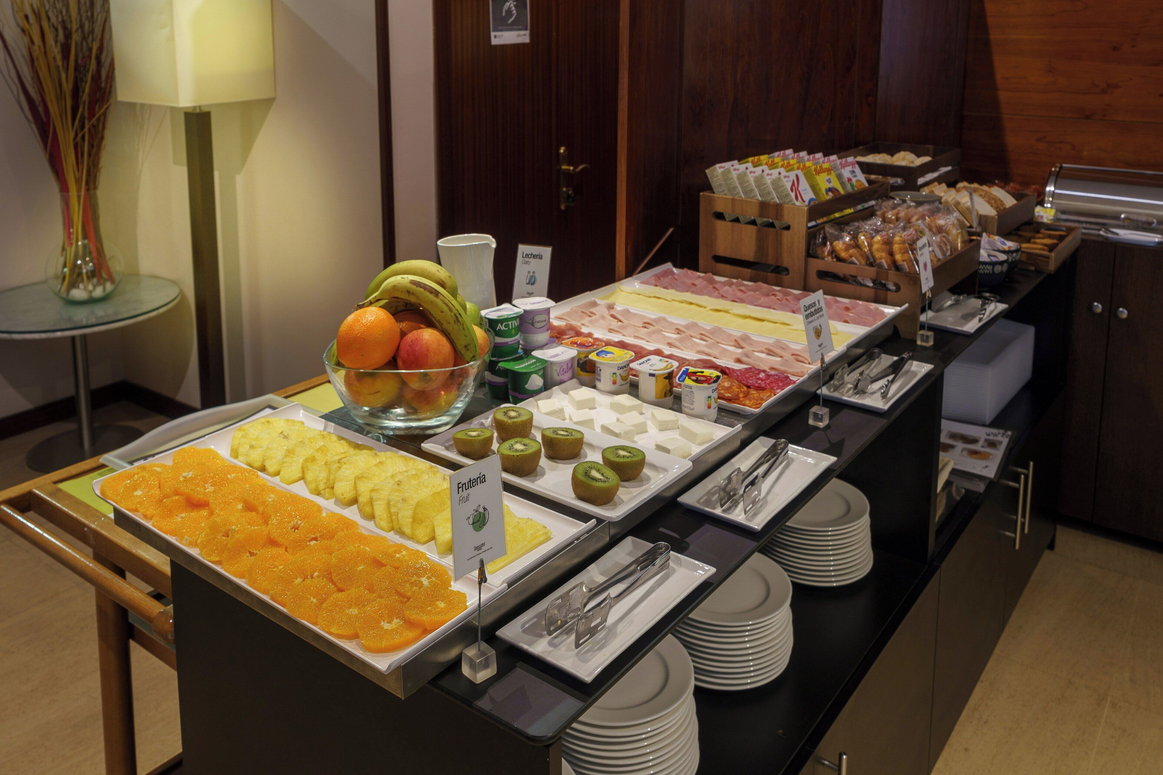 Morgenmadsbuffet hver dag mod et gebyr