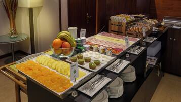 Morgenmadsbuffet hver dag mod et gebyr