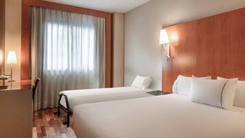 Minibar, in-room safe, desk, laptop workspace