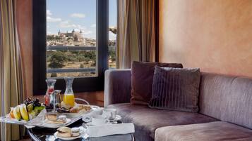 Superior-rum - 1 kingsize-säng - icke-rökare - terrass | Utsikt från rummet